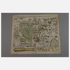 Johann Baptist Homann, Zwei Karten