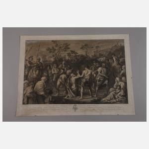 Giovanni Volpato, Martyrium des Andreas