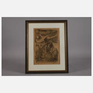 Ernst Barlach, "Lügt Stürme lügt!"