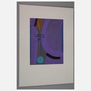 Prof. Max Ackermann, "Glückliche Begegnung III"