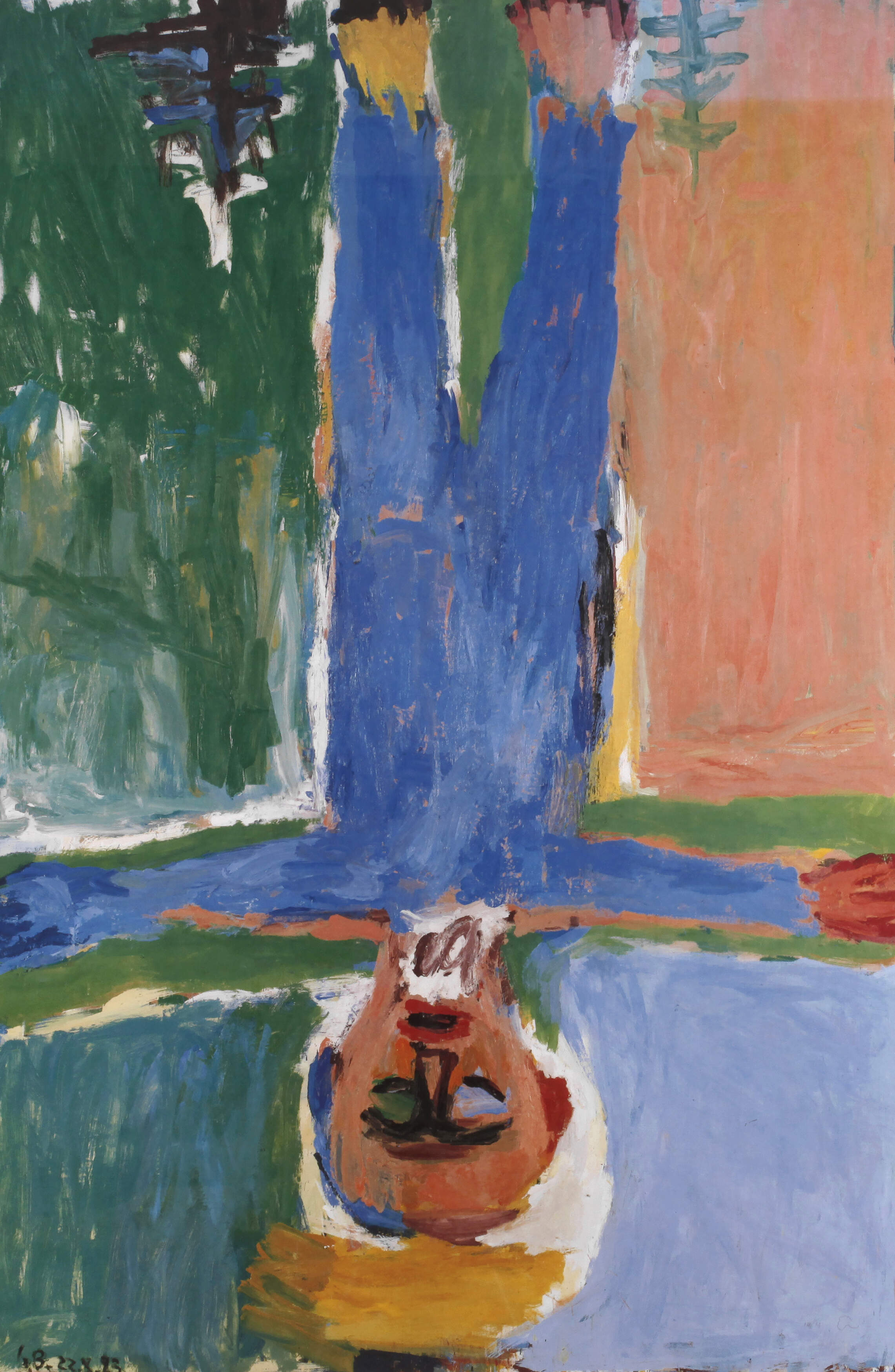 Prof. Georg Baselitz, signierter Offsetdruck