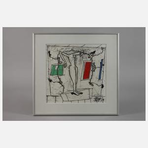 Johann Jascha, Kreuzigung