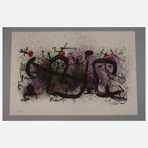 Joan Miró, Abstrakte Komposition