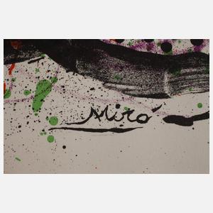 Joan Miró, Abstrakte Komposition