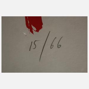 AR Penck, Nashorn und Frau