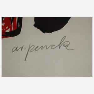 AR Penck, Stehender Elefant