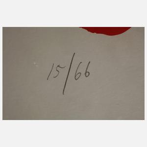 AR Penck, Stehender Elefant