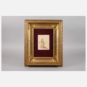 Altmeisterzeichnung, Rembrandt/ Werktstatt attr.