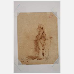 Altmeisterzeichnung, Rembrandt/ Werktstatt attr.