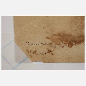 Altmeisterzeichnung, Rembrandt/ Werktstatt attr.