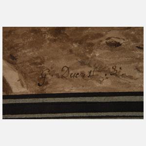 G. Ducret, Italienische Landschaft