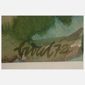 Karl Bedal, "Gasse in Gefrees"