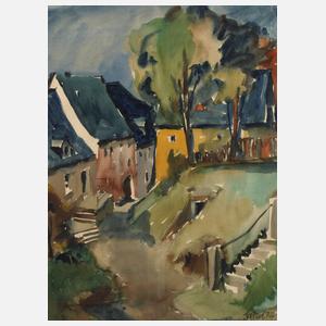 Karl Bedal, "Gasse in Gefrees"