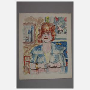 Prof. Ivo Hauptmann, Portrait einer jungen Dame