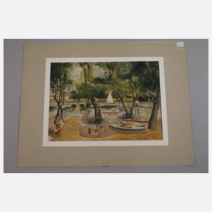 Karl Otto Hy, Hochwasser in Schierstein