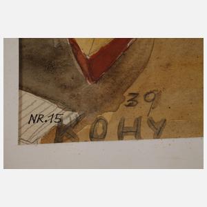 Karl Otto Hy, Hochwasser in Schierstein