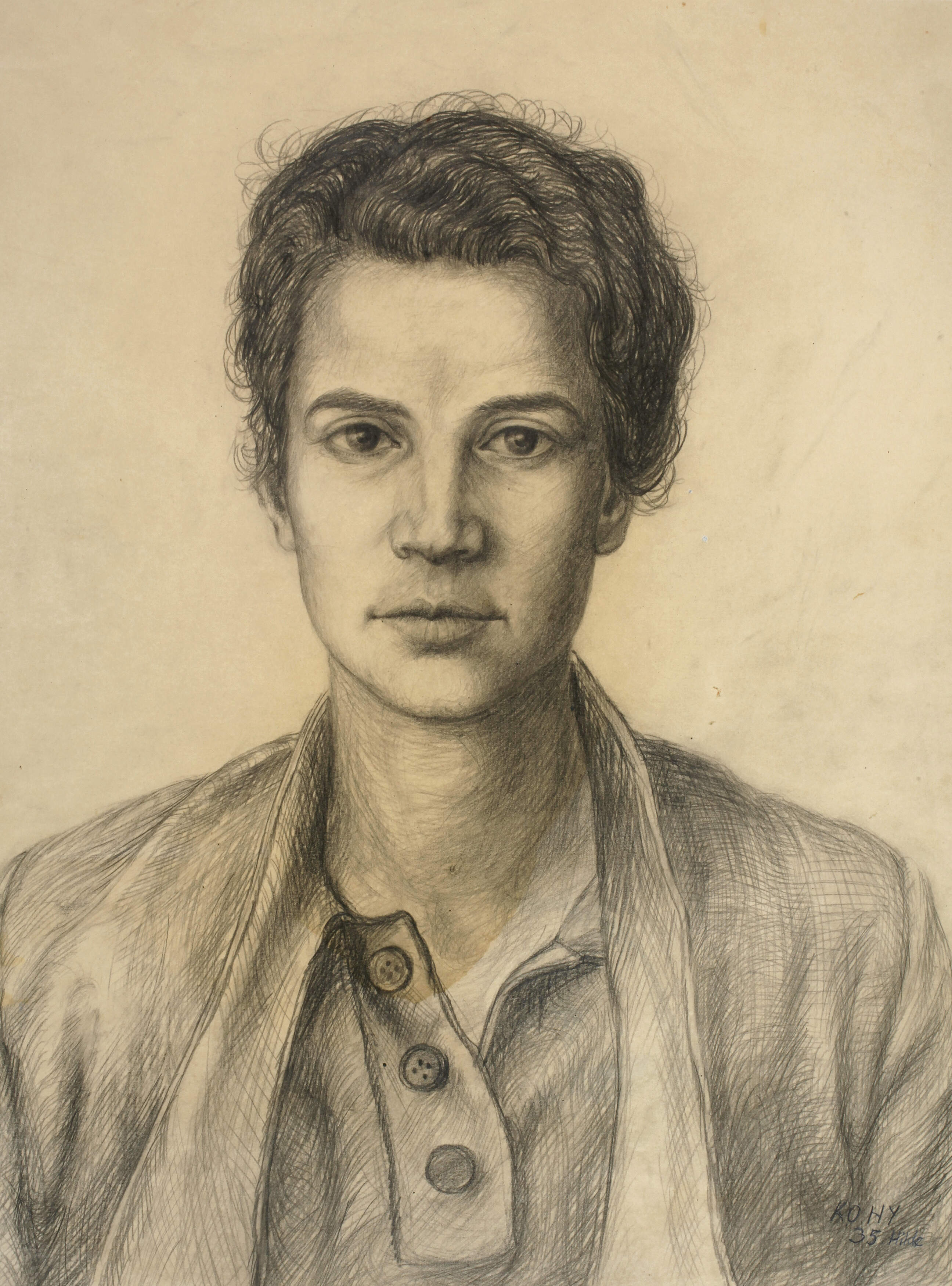 Karl Otto Hy, Damenportrait