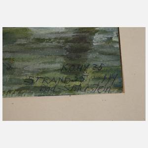 Karl Otto Hy, "Strand in Bad Schierstein"