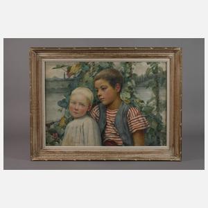 Daniel Ihly, Kinderpaar am Ufer