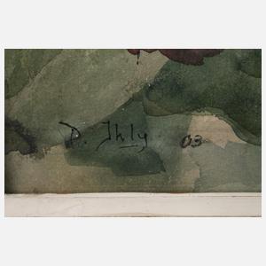 Daniel Ihly, Kinderpaar am Ufer