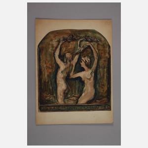 Wilhelm Lefebre, Damenakte