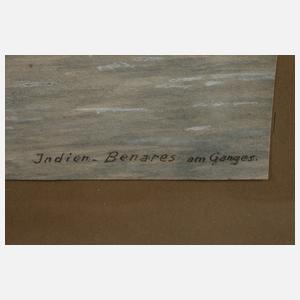 Alb. Muller-Dieudonné, Ansicht Benares/Indien