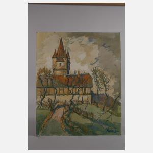 Willy Müller-Gera, Wehrkirche Oberoppurg