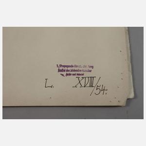 Prof. Ernst Schumacher, Sammlung Aquarelle