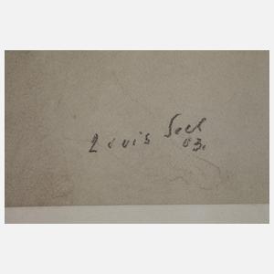 Louis Seel, Akt mit Posaune