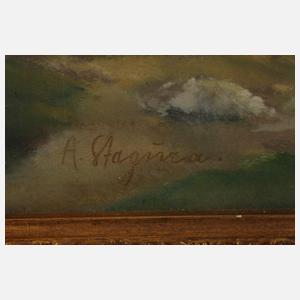 Prof. Albert Stagura, Kühe auf der Alm