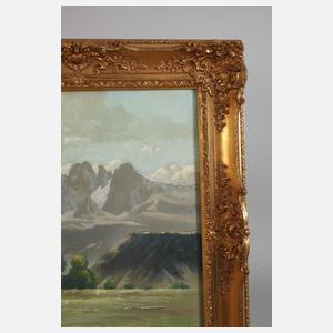 Prof. Albert Stagura, Kühe auf der Alm