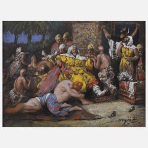 Hajos, Nach dem Raubzug