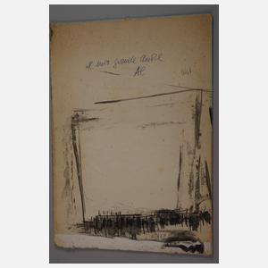 Alberto Abbati, Abstrakte Komposition