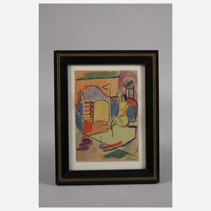 Wolfgang Leber, Akt im Interieur