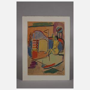 Wolfgang Leber, Akt im Interieur