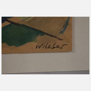 Wolfgang Leber, Akt im Interieur