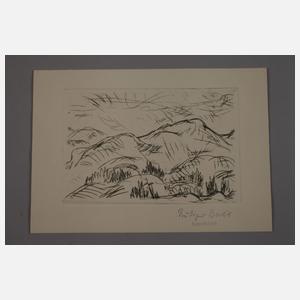 Rüdiger Berlit, drei Radierungen