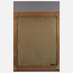 Walter Löhner, Wickenstrauß in Glasvase