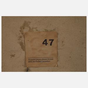 Walter Löhner, Wickenstrauß in Glasvase