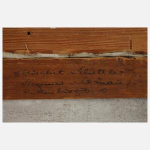 Elisabet Schettler, Dorf in Sommerlandschaft