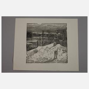 Werner Wittig, drei Holzschnitte