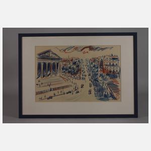 Fritz Zalisz, In der Großstadt