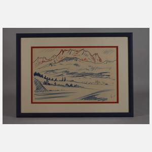 Fritz Zalisz, Vorgebirgslandschaft