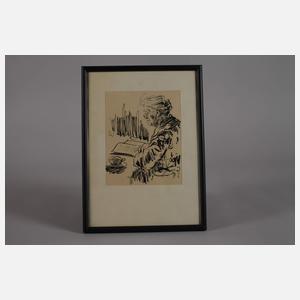 Fritz Zalisz, Lesende