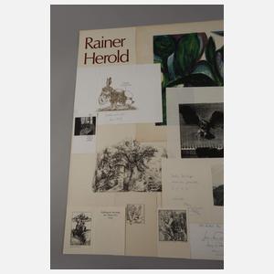 Konvolut 22 Blatt Leipziger Schule