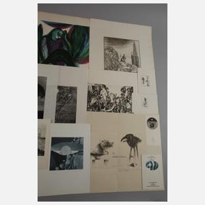 Konvolut 22 Blatt Leipziger Schule