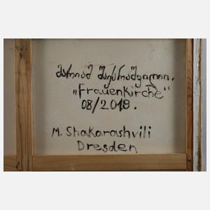 Mariam Shakarashvili, Blick auf Dresden