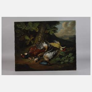 Jacob Samuel Beck, attr., Jagdstillleben