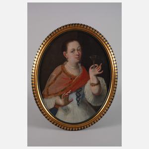 Barockes Damenportrait