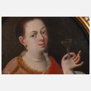 Barockes Damenportrait